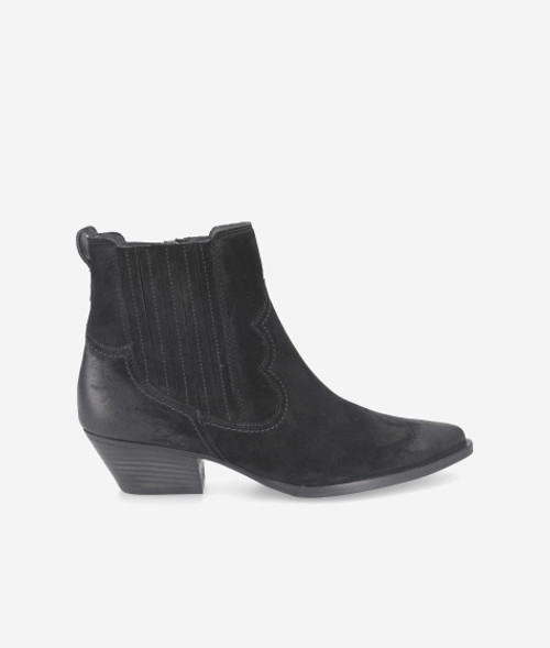 Paul Green 8144-010, Stiefeletten in Schwarz für Damen, Größe 36