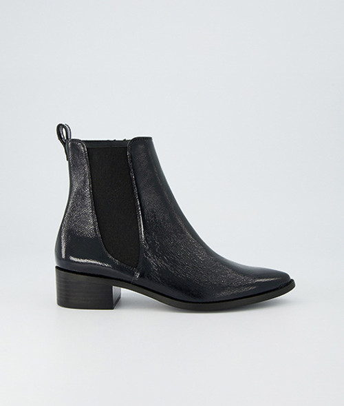 Paul Green 8271-030, Chelsea Boots, Stiefeletten in Schwarz für Damen, Größe 37