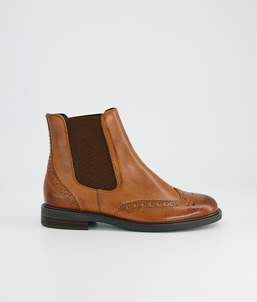 Paul Green 8070-050, Stiefeletten, Chelsea Boots in Braun für Damen, Größe 36