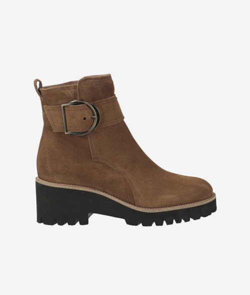 Paul Green 9763-144, Stiefeletten in Braun für Damen, Größe 42,5