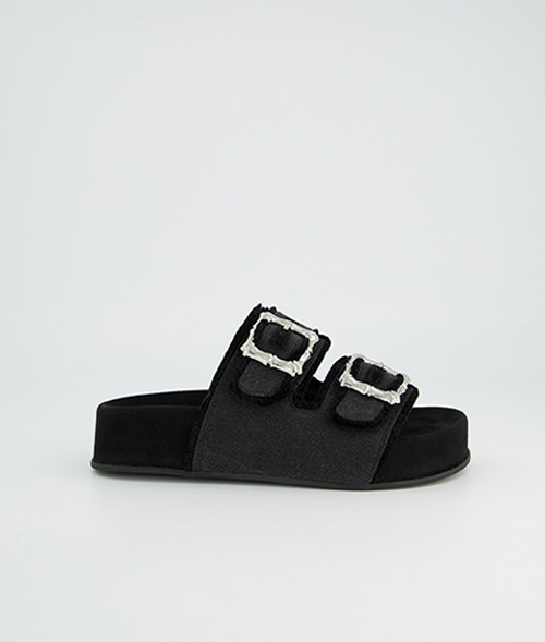 Paul Green 6221-019, Sandaletten in Schwarz für Damen, Größe 36