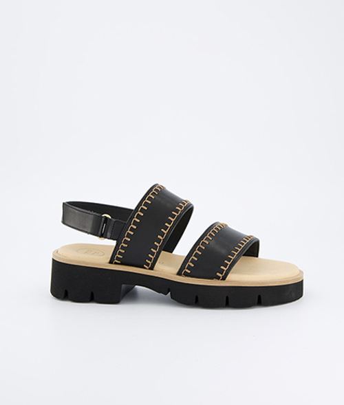 Paul Green 6161-027, Sandaletten in Schwarz für Damen, Größe 36