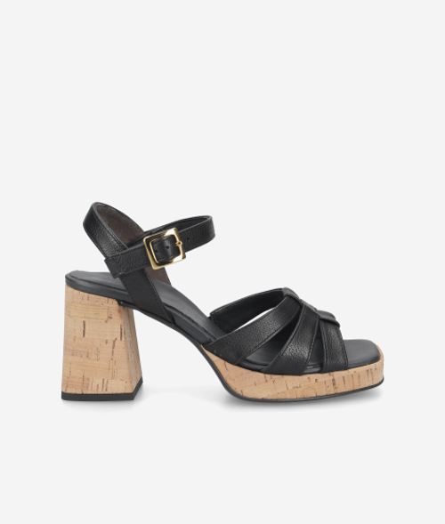 Paul Green 6073-025, Sandaletten in Schwarz für Damen, Größe 37,5