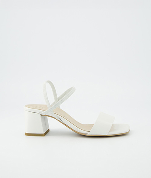 Paul Green 6183-049, Sandaletten in Weiß(Creme) für Damen, Größe 41