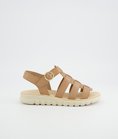 Paul Green 6204-019, Sandaletten in Braun für Damen, Größe 39