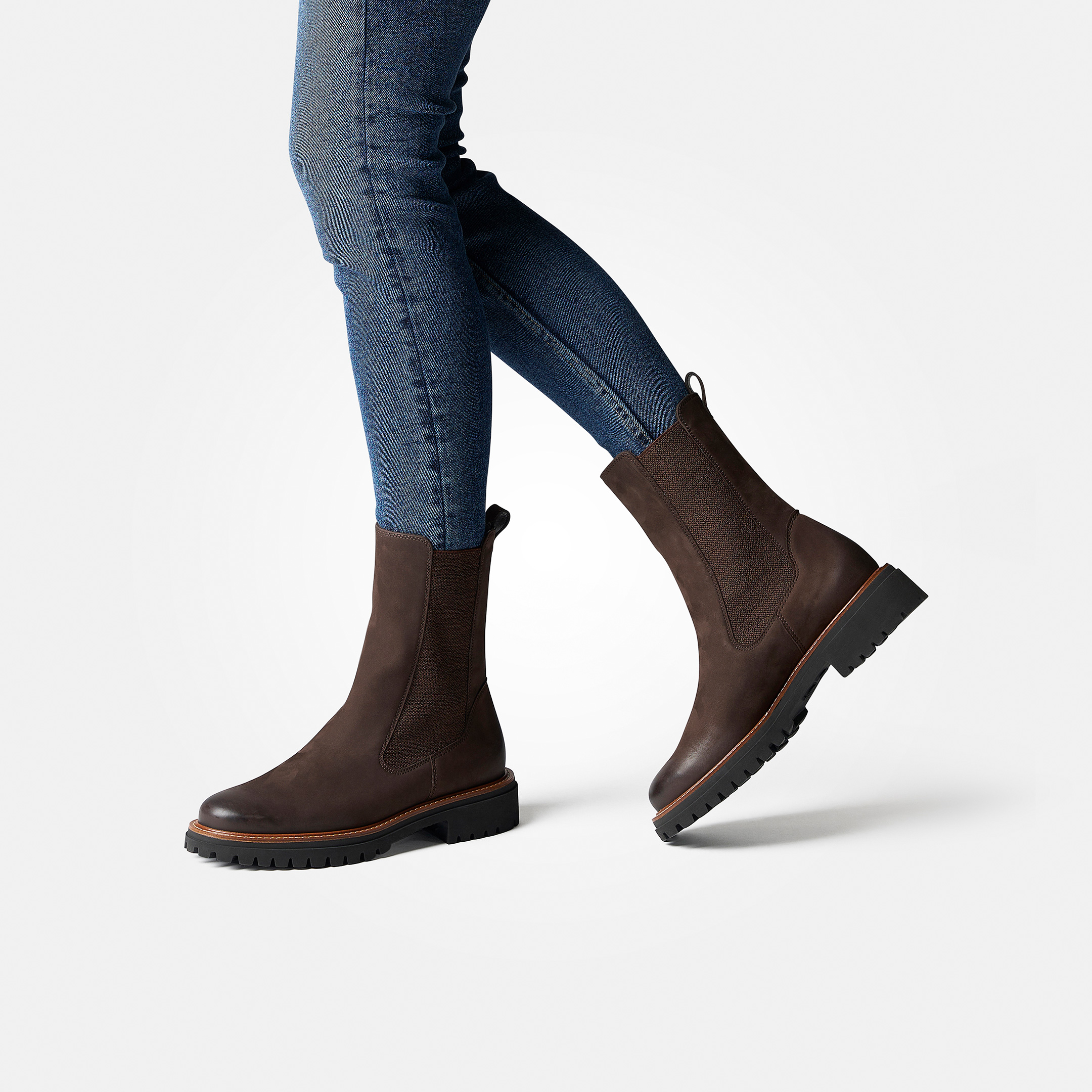 Paul Green 8026-026 Chelsea Boots in braun online kaufen