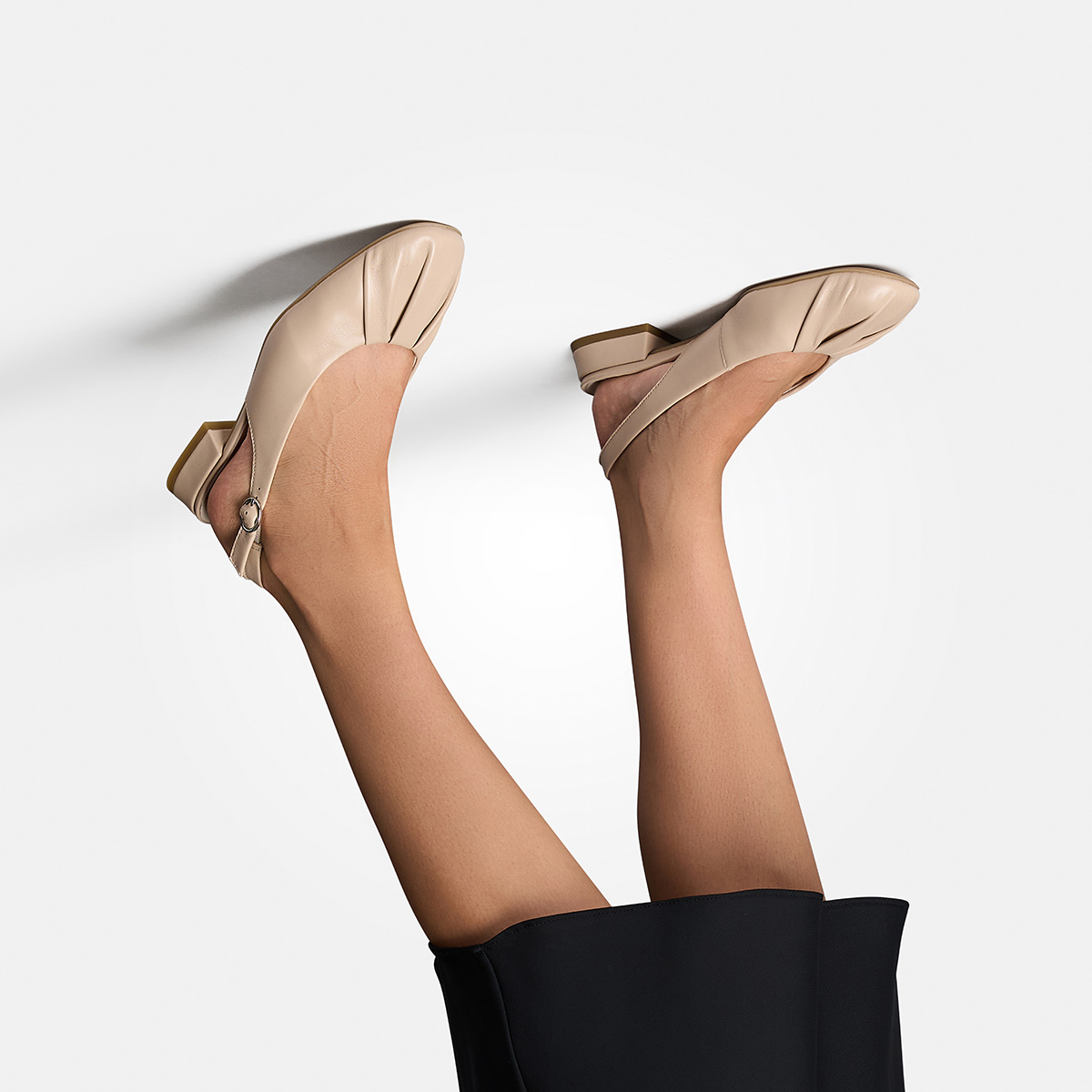 Paul Green 6142-007 Peeptoes & Slingpumps in beige online kaufen