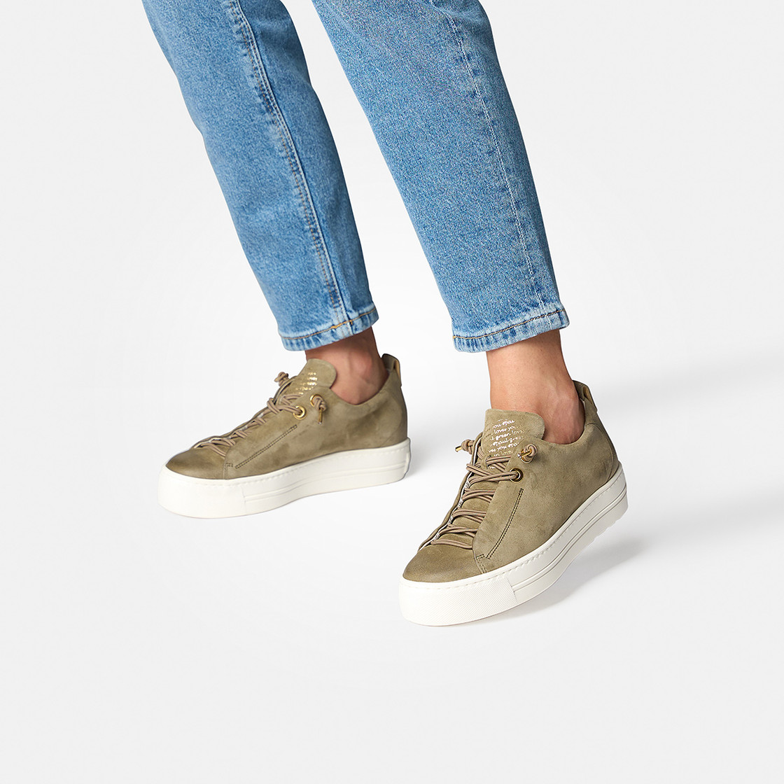 Paul Green 5017-357 Sneaker in grün online kaufen