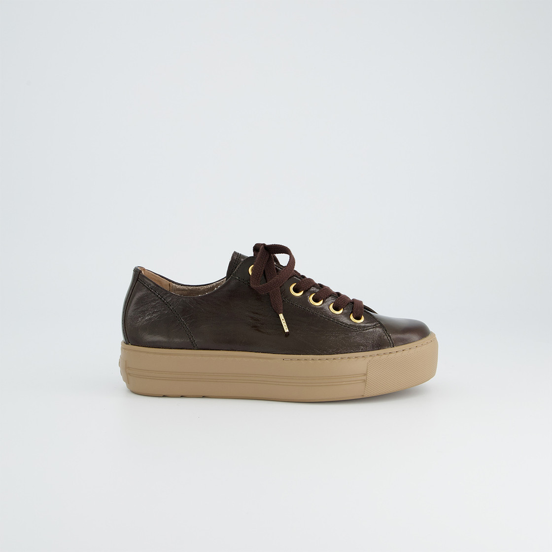 Cognac Paul Green Sneaker Leder Braun Sneaker Paul Green Stiefel - Main Image