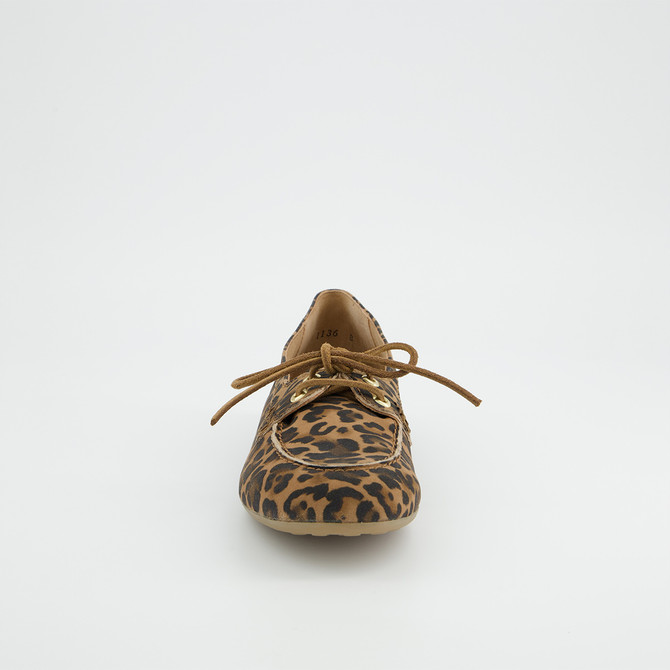 Paul Green 1136-048 - Braun / Leo-Look - Frontansicht