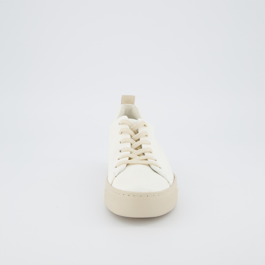 GG Men's Sneaker White Green Cowhide 529925
