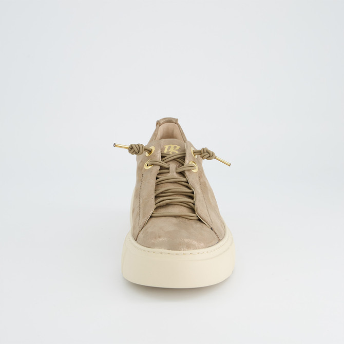 Paul Green 5418-088 - Beige, gold-metallik - Frontansicht
