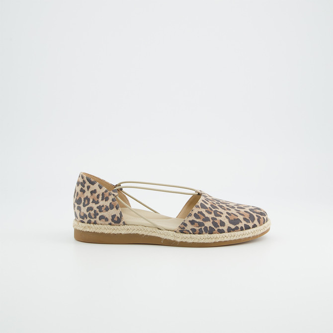 Paul Green 2856-239 - Beige / Leo-Look - Rückansicht