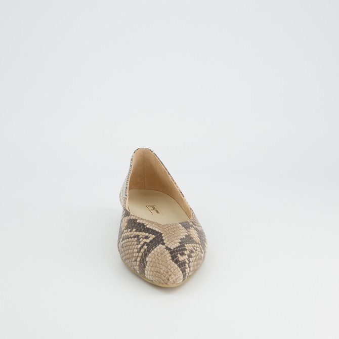 Paul Green 3772-209 - Beige / Reptiloptik - Frontansicht