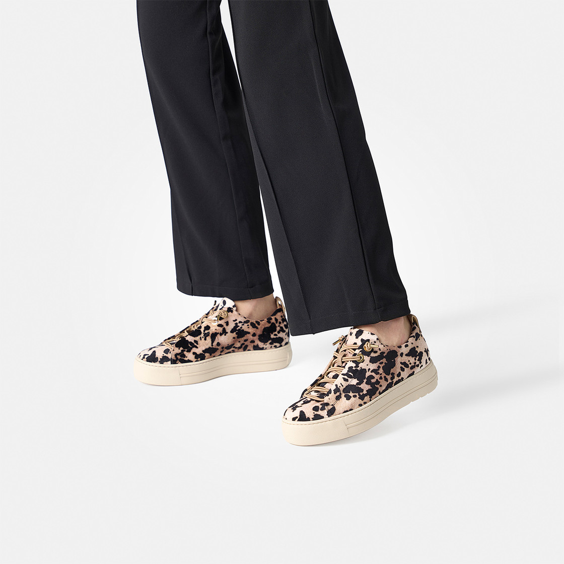 Paul Green 5547-029 - Beige / Leo-Look - Sonderbild