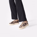 Paul Green 5547-029 - Beige / Leo-Look - Sonderbild