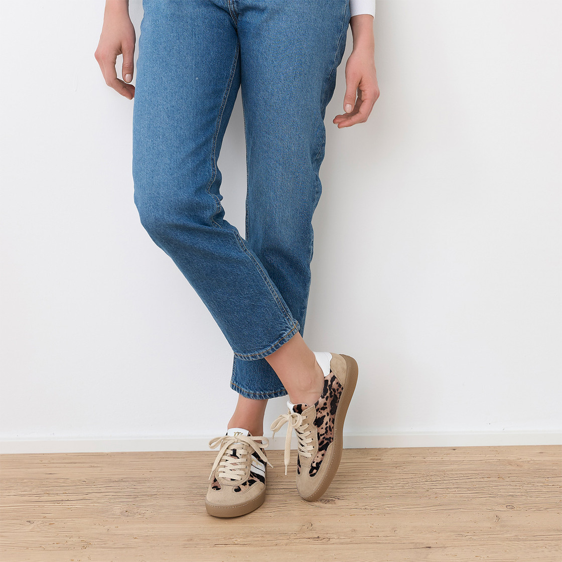 Paul Green 5437-139 - Beige / Leo-Look - Sonderbild