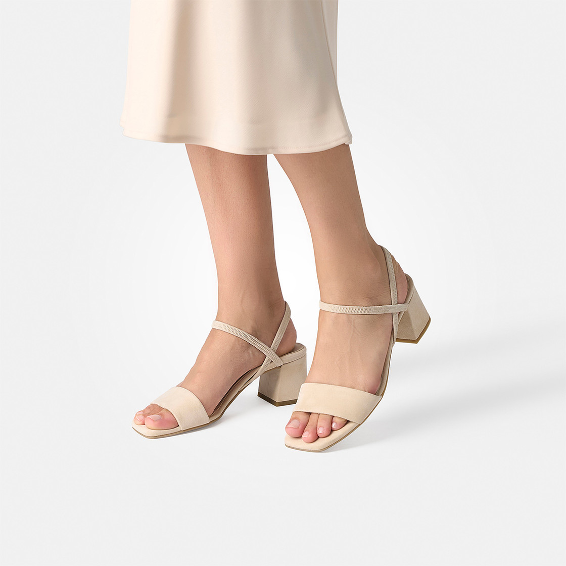 Beige Sandaletten